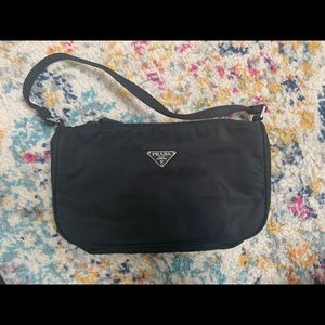 Tiny Prada nylon purse
